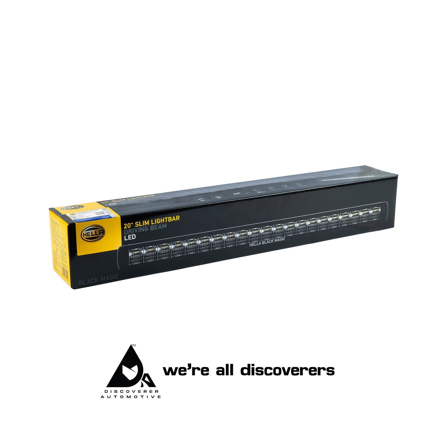 HELLA BLACK MAGIC 20" Single Row LED Light Bar