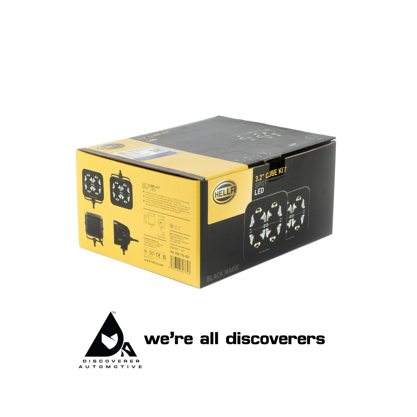 BUNDLE - HELLA BLACK MAGIC 3.2" (FLOOD+SPOT)