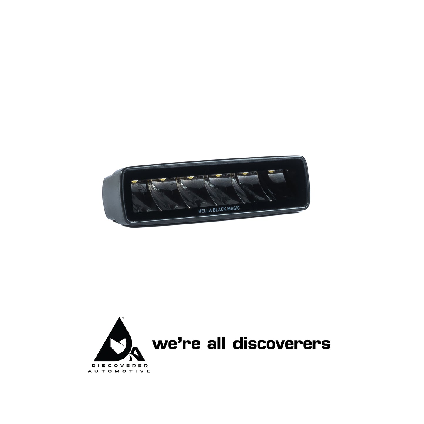 HELLA BLACK MAGIC 6.2" SPOT BEAM Mini Light Bar
