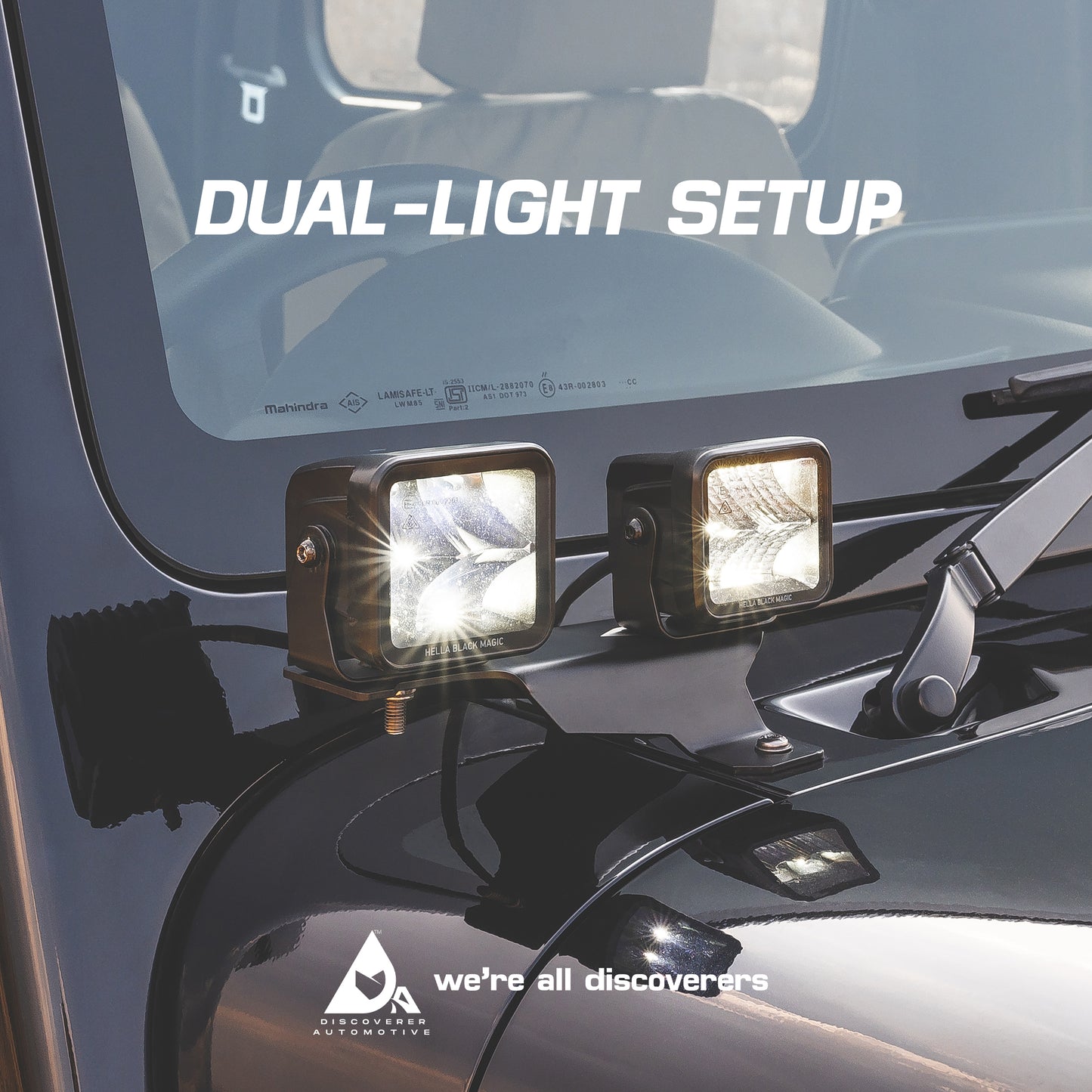 BUNDLE - MAHINDRA THAR & ROXX DUAL LIGHT SETUP (SP)
