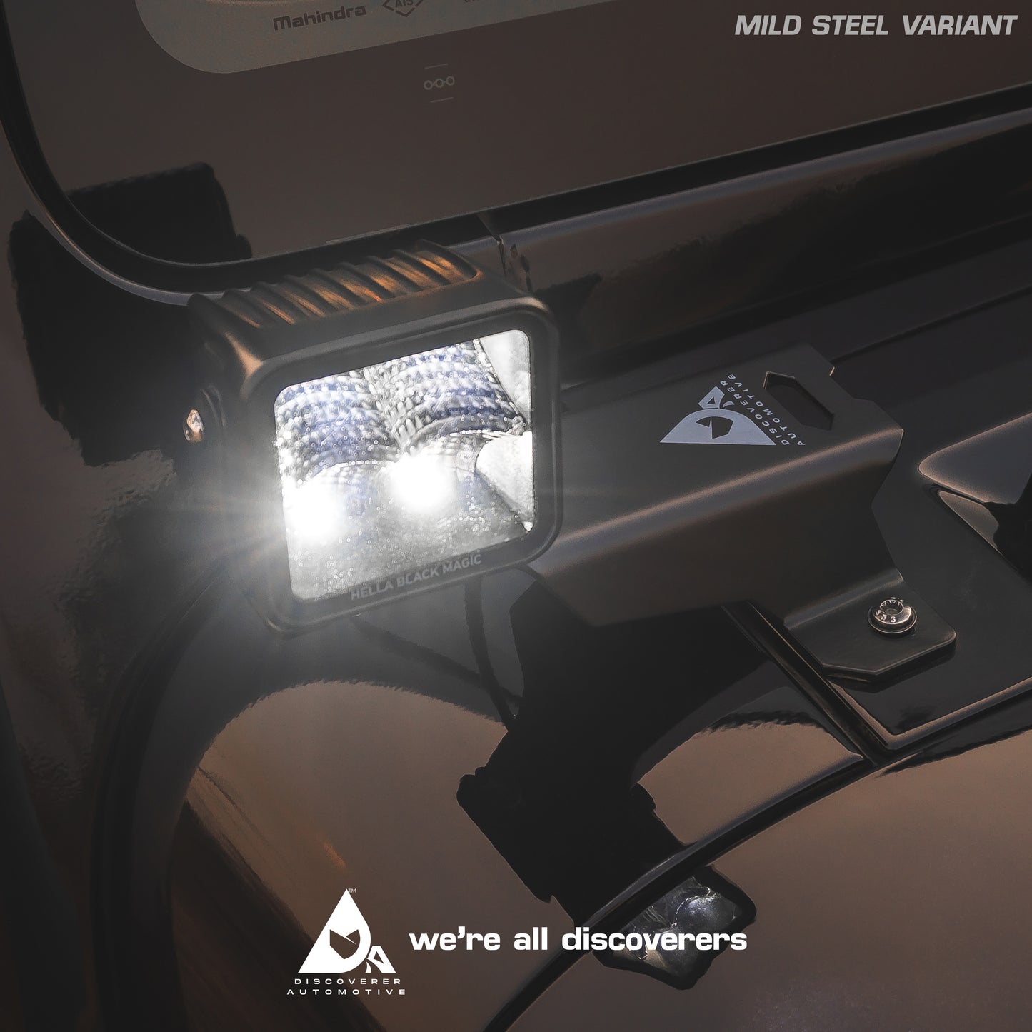DUAL LIGHT/BONNET LIGHT BRACKET FOR NEW THAR & ROXX (2020-2024)