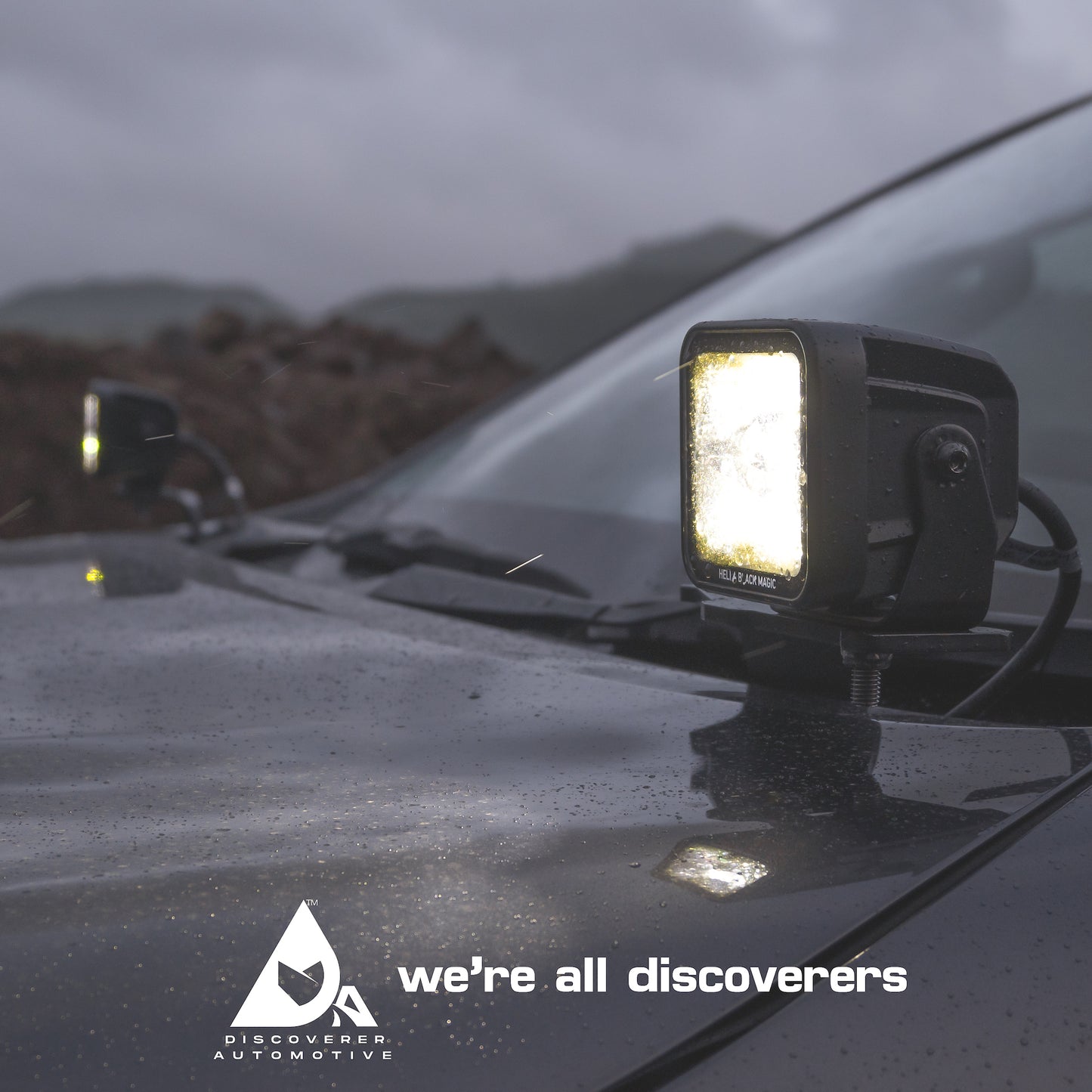 DITCH LIGHT BRACKET / WINDSCREEN LIGHT MOUNT / BONNET LIGHT MOUNT / HOOD LIGHT BRACKET FOR TOYOTA HILUX 2016-2024