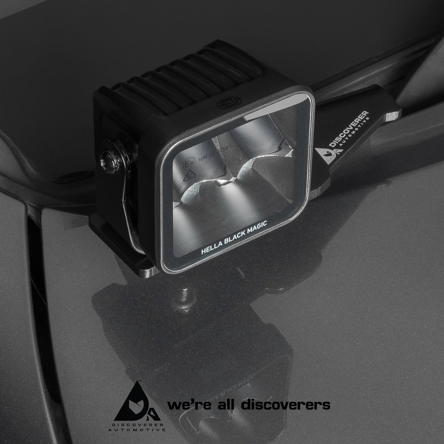 DITCH LIGHT BRACKET / WINDSCREEN LIGHT MOUNT / BONNET LIGHT MOUNT / HOOD LIGHT BRACKET FOR TOYOTA HILUX 2016-2024