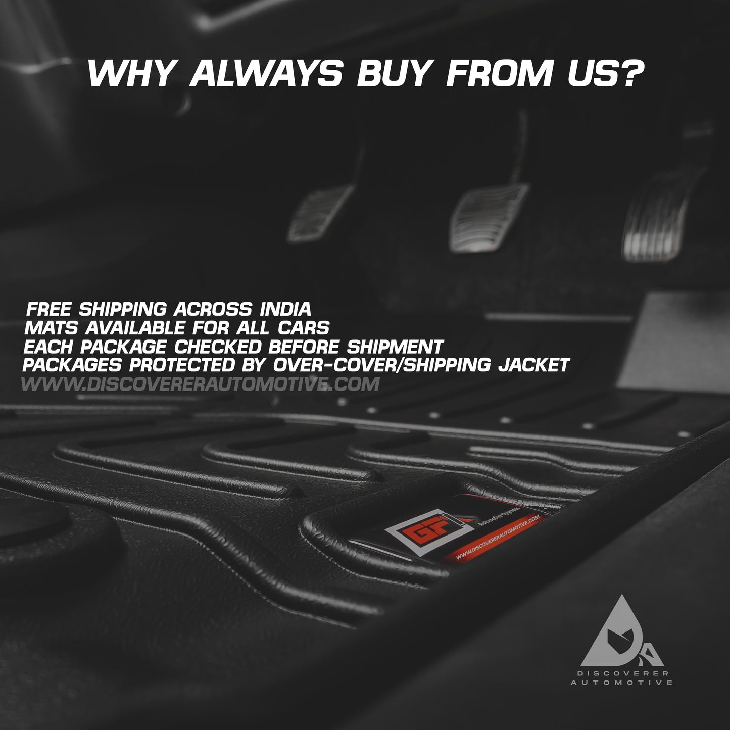 GFX CAR FLOOR MATS FOR MARUTI JIMNY