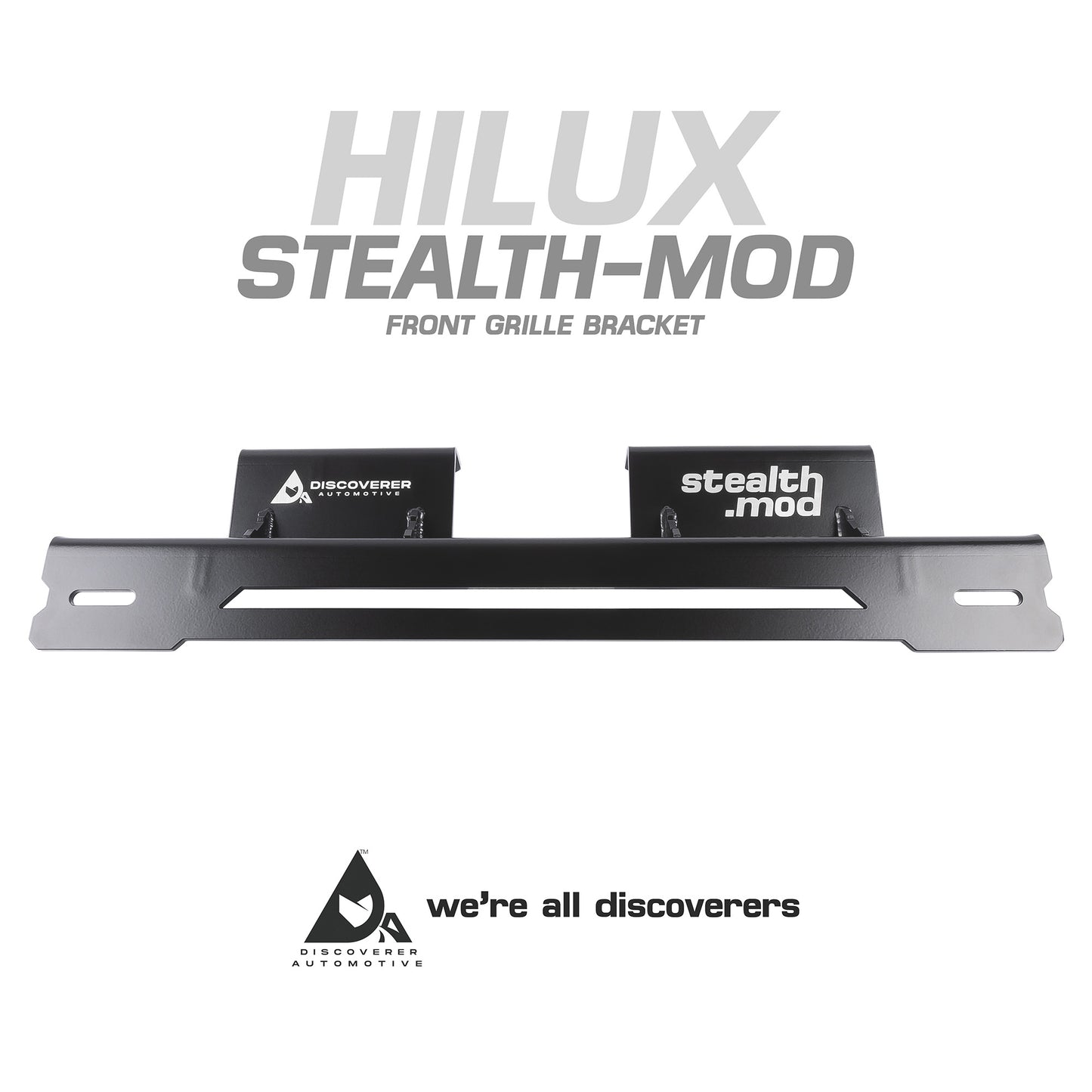 STEALTH-MOD FRONT GRILLE LIGHTBAR BRACKET FOR HILUX