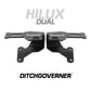 DITCHGOVERNER® DUAL DITCH LIGHT BRACKET FOR TOYOTA HILUX 2016-2025