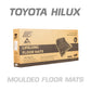 GFX MOULDED FLOOR MATS FOR TOYOTA HILUX