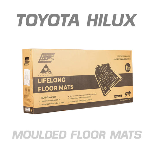 GFX MOULDED FLOOR MATS FOR TOYOTA HILUX
