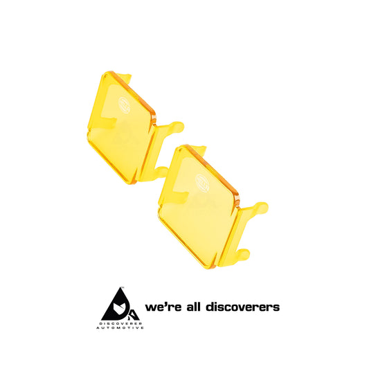 HELLA BLACK MAGIC 3.2" YELLOW LENS COVERS (PAIR)