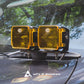 HELLA BLACK MAGIC 3.2" YELLOW LENS COVERS (PAIR)