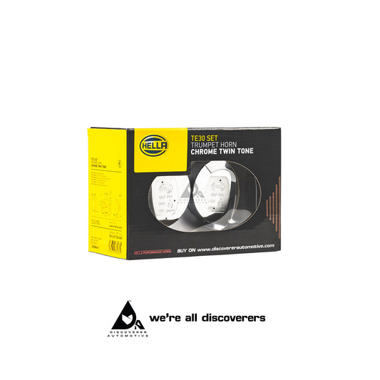 HELLA TE30 PERFORMANCE TRUMPET HORN (CHROME) (IP65)