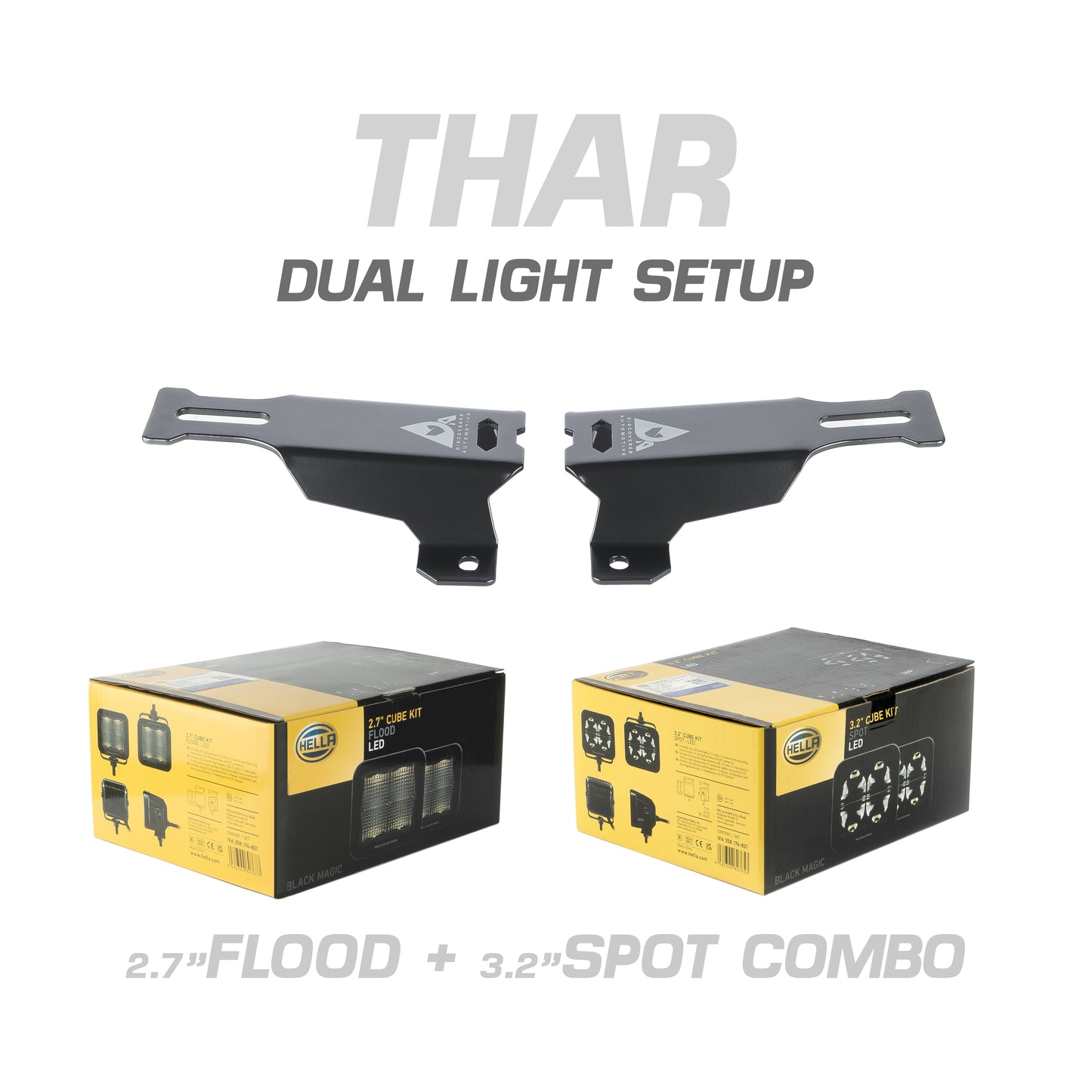 BUNDLE - MAHINDRA THAR DUAL LIGHT SETUP (SP)